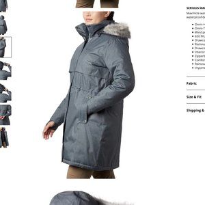 Columbia Apres Arson II Long Down Jacket